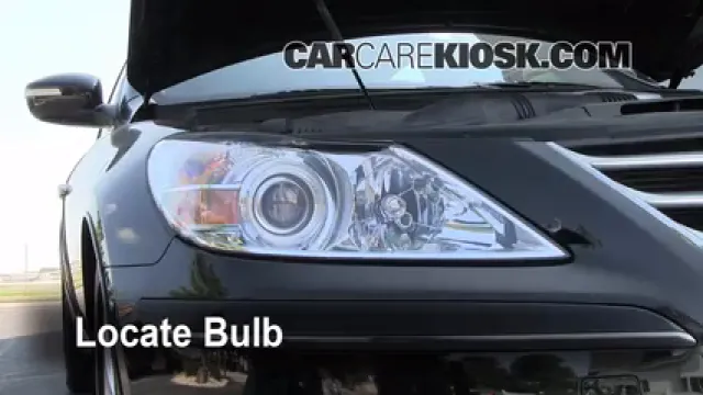 2009 Hyundai Genesis 4.6 4.6L V8 Lights Daytime Running Light (replace bulb)